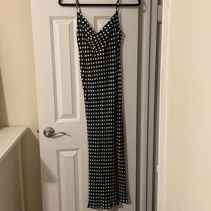Polka dot zara slip dress